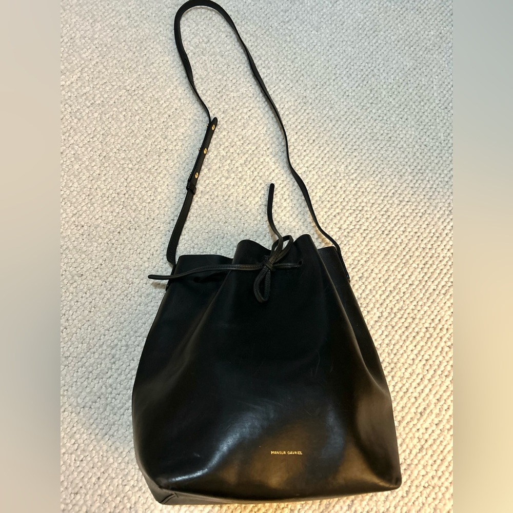 Black Mansur Gabriel Bucket Back originally purchased from their store in NYC